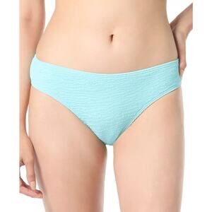 Vince Camuto Women's Textured High-Cut Bikini Bottoms Oasis Size L 0990